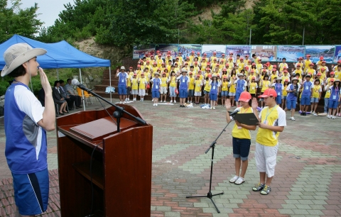 포항제철소, 2007년 어린이 철강캠프 열어