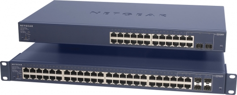 넷기어 24포트 48포트 기가비트 스마트 스위치 GS724TP, GS748TP