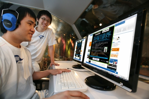 삼성 싱크마스터, WCG2007 공식모니터로 활약