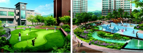 울산 북구지역의 신흥중심지라 할 수 있는 북구 천곡동에 들어서는 벽산블루밍