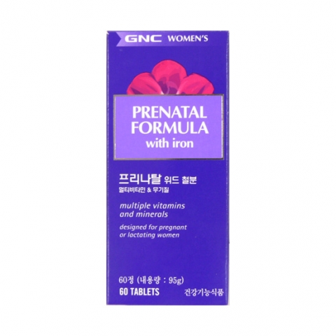 GNC 프리나탈 위드 철분