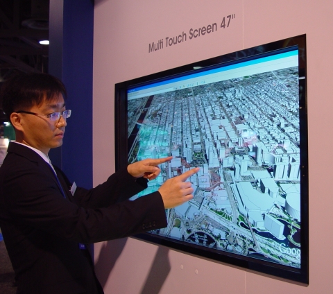 multi touch screen
