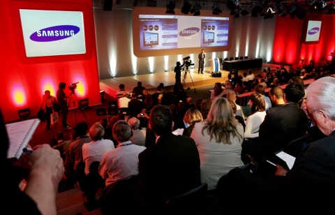 'IFA 2007'의 개막일을 하루 앞둔 30일 오전10시부터 11시까지 한시간 동안  진행된 이번 프레스 컨퍼런스에는 독일 및 유럽지역은 물론 북미, 동남아, 