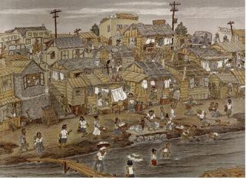 김성환, <동대문밖 청계천>, 2003
청계천문화관 소장
