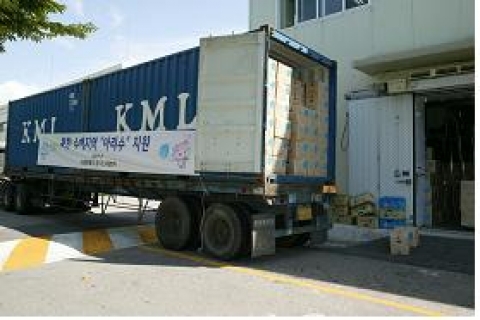 서울시, 북한 수해지역에 ‘아리수’와 의약품 지원