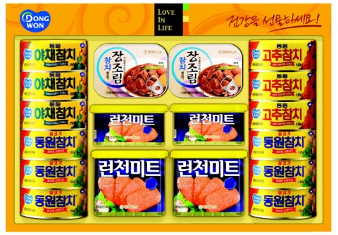 건강을 선물하는 동원 한가위 선물세트