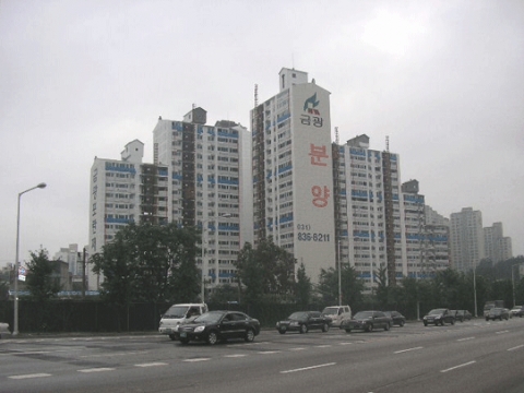 의정부시 개발의 중심에 우뚝선 가능동 금광포란재
