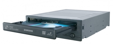시리얼-ATA 방식의 DVD 기록기기(SH-S203N)는 DVD±R 20배속 기록을 지원하며, 듀얼레이어 16배속, DVD-RAM 12배속, DVD+RW 8배속 등 모든 사양에서 세계 최고의 배속 지원