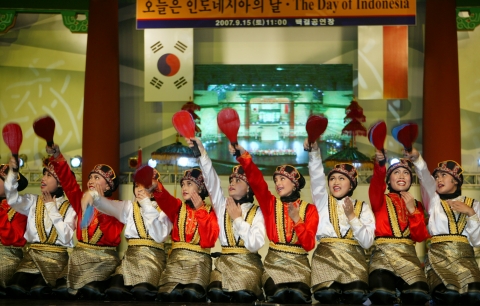 인도네시아 타악기 공연