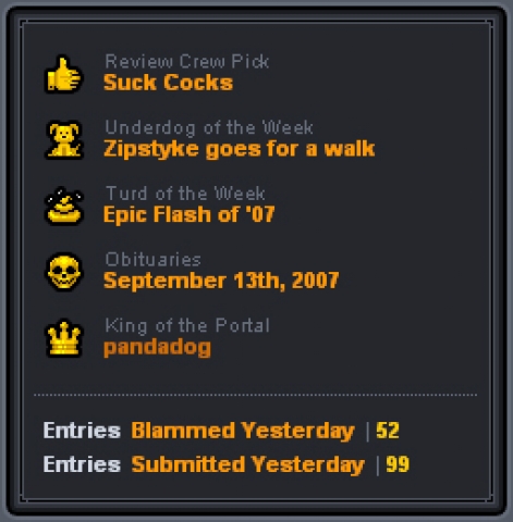 美 뉴그라운즈 King of the Portal 발표 화면.