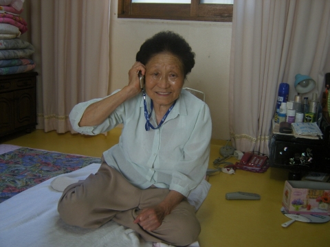해피폰 개통식(오정혜할머니)