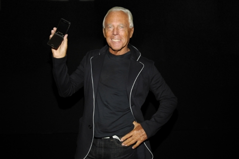 Giorgio Armani, President and Chief Executive Officer of Giorgio Armani S.p.A.