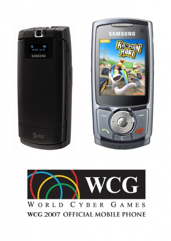 삼성 휴대폰, WCG 2007 공식폰으로 선정