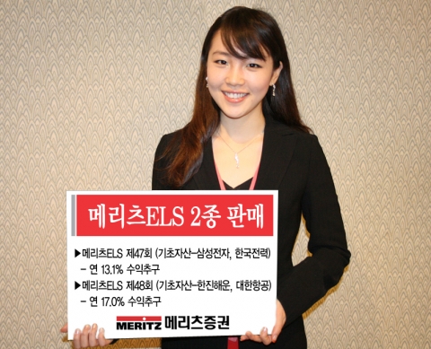 메리츠증권, 메리츠ELS 제47회, 제48회 2종 출시