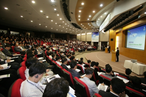 삼성SDS가 주최한 『삼성 식스시그마컨퍼런스 2007』가 삼성그룹 임직원 1000여명이 참석한 가운데 성황리에 개회되었다.