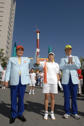 제88회 전국체전 성화봉송