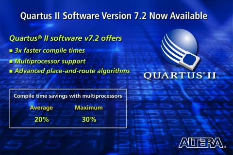 Quartus II 소프트웨어 7.2버젼