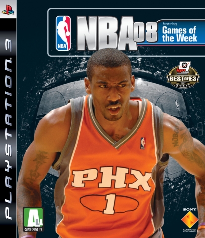 NBA 08 PLAYSTATION 3 패키지 이미지