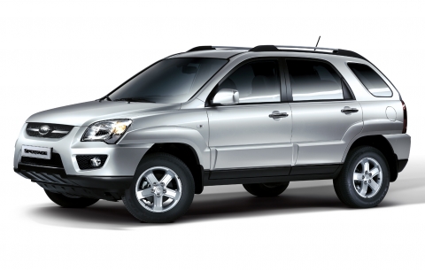 2008년형 스포티지 정측면