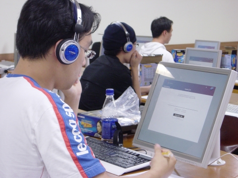 iBT 모의토플 한양대 시행장면 2 (2007.10.25)
