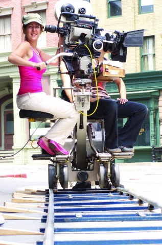 뉴욕필름아카데미 실습 장면