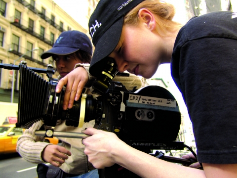 뉴욕필름아카데미 실습 장면