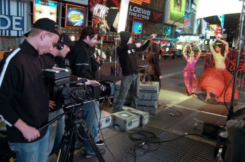 뉴욕필름아카데미 실습 장면