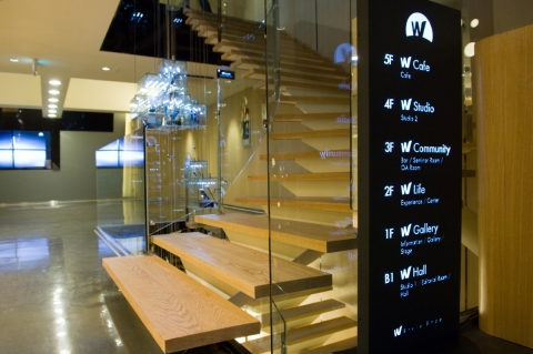 신촌에 위치한 KT WIBRO 문화체험 공간인 W Style Shop