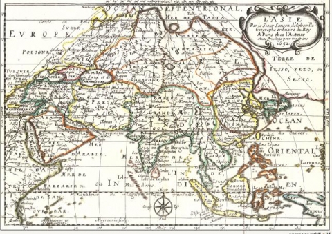 아시아, 1652년