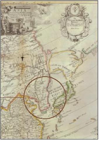 아시아 전도, 1720년