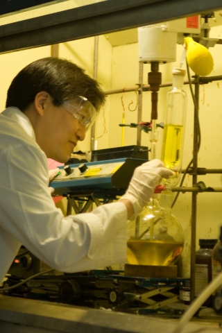 당뇨병치료제 개발 연구장면