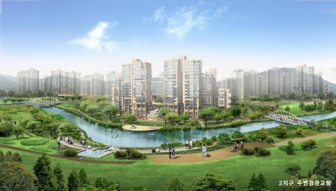 은평2지구 수변경관