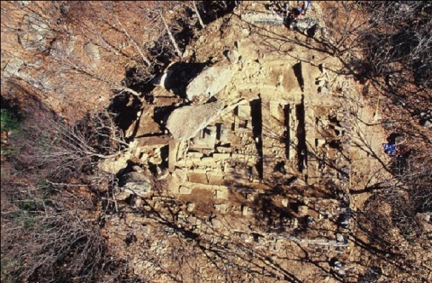 삼천사지 탑비구역 발굴조사 전경