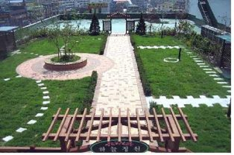 부천 예손병원 옥상녹화