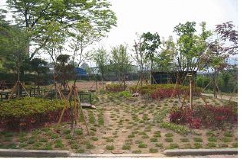수원 자혜학교 자투리땅녹화