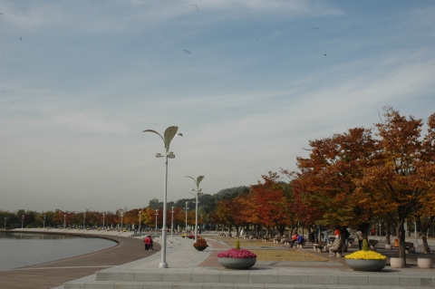 평화공원 난지연못 주변