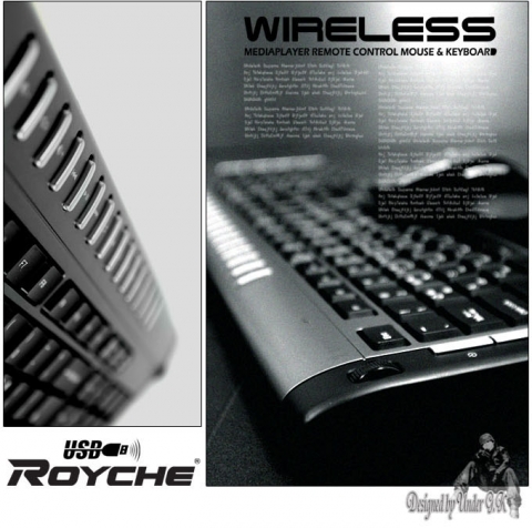 RX-9477G 2.4GHz 무선 마우스 키보드셋트