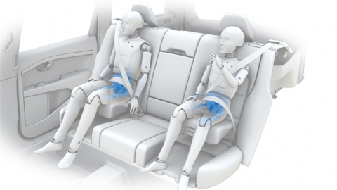 볼보 뉴 부스터 쿠션