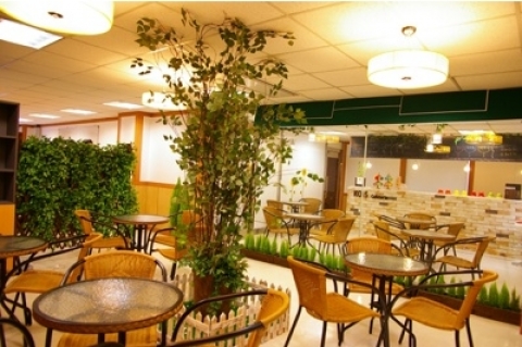 한국인터넷서비스 사내 무료 카페 "카페테리아"