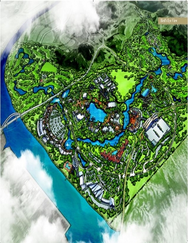 조감도(테마파크 부분)