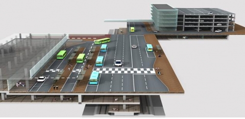 복합환승센터 조감도