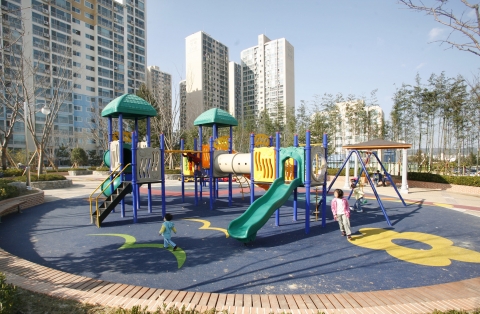 현대중공업이 지역 주민들의 편의를 위해 만든 「바드래공원」