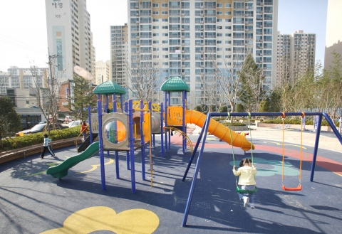 현대중공업이 지역 주민들의 편의를 위해 만든 「바드래공원」