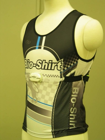 인체통신을 이용한 바이오셔츠