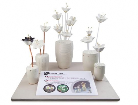 대상(공예디자인) 작 품 명 : Flower light