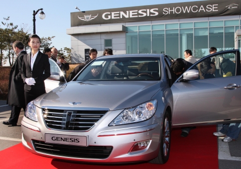 제네시스 시승회