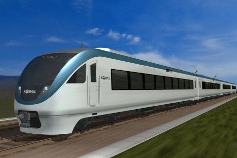 간선형 급행전동열차 외부조감도