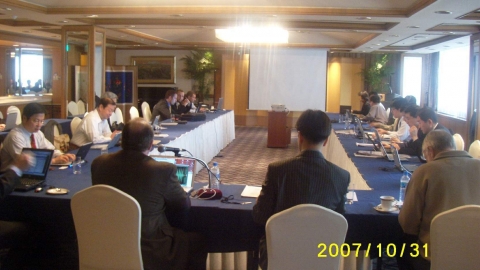 지난 10월 서울에서 개최된 ISO 회의 모습