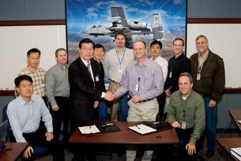 A-10 MOA 체결 사진