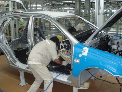 Kia&#039;s 2nd China Plant - Assembly Line (Cerato 5-door)